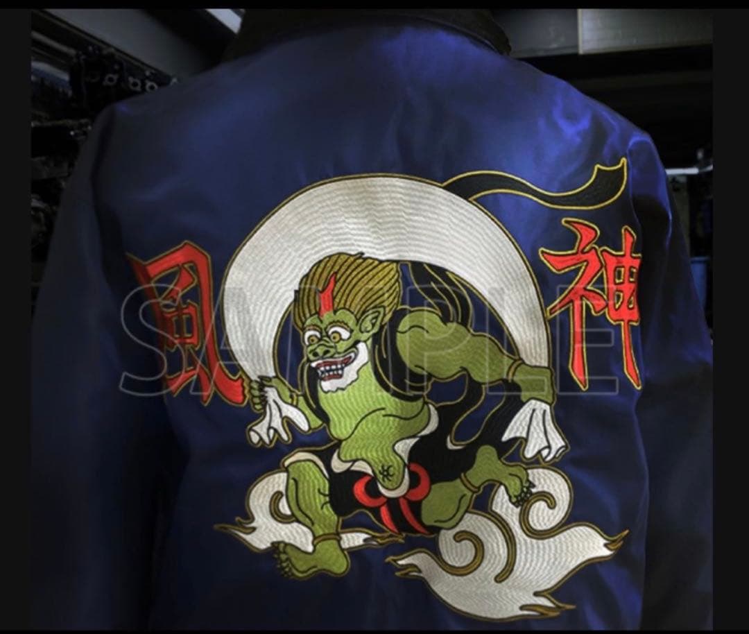 疾風伝説 特攻の拓展 風神 雷神 ドカジャン 2着セット