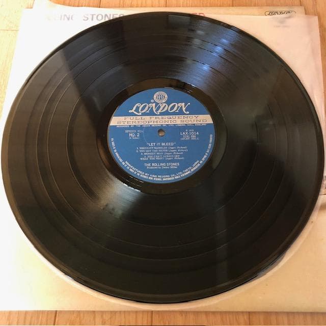 ストーンズ レットイットブリード LPレコード 国内盤 名盤 d720y77