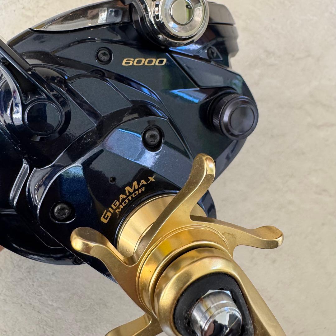 SHIMANO ビーストマスター6000 電動リール　パワーケーブル付き