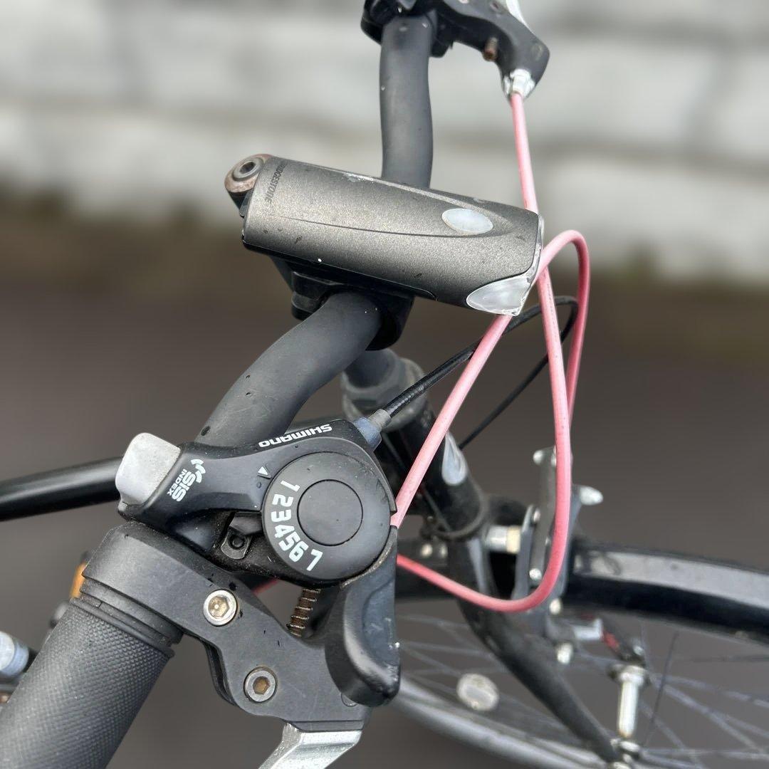 【お引き取り限定】ブリヂストン 24インチ シュライン 7速ギア ブラック