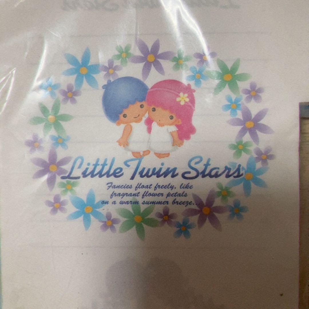 激レア！　サンリオ　キキララ 日焼け　Tシャツ型 メモ帳