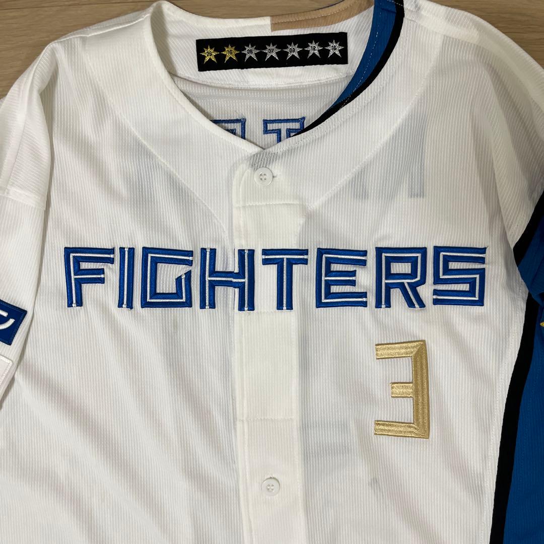 北海道日本ハムファイターズ　加藤豪将　実使用ホームユニフォーム　NPB