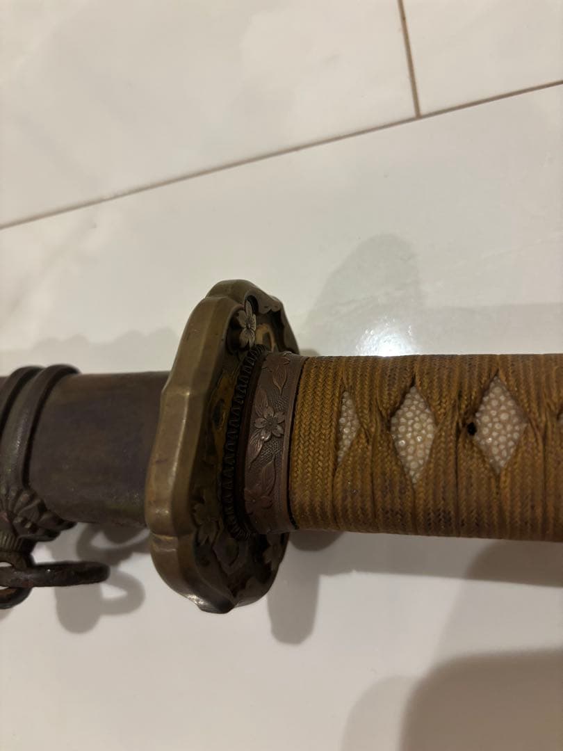 早い者勝ち　希少　レア　日本軍 布巻き 日本刀　模造刀　儀礼刀　年代物　軍刀