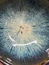 青と緑のグラデーション 茶碗