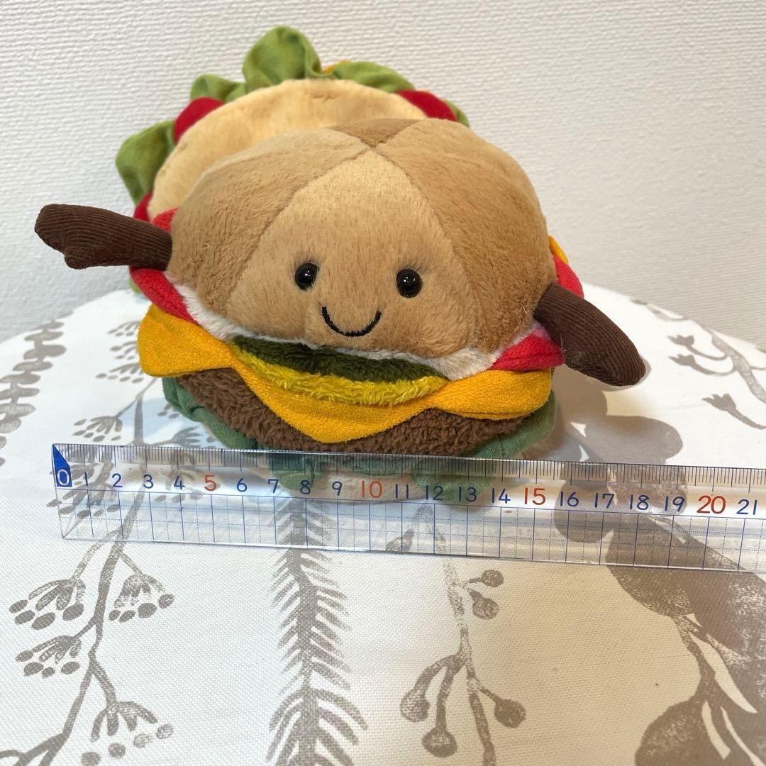 ジェリーキャット　 ぬいぐるみ ハンバーガー　タコス