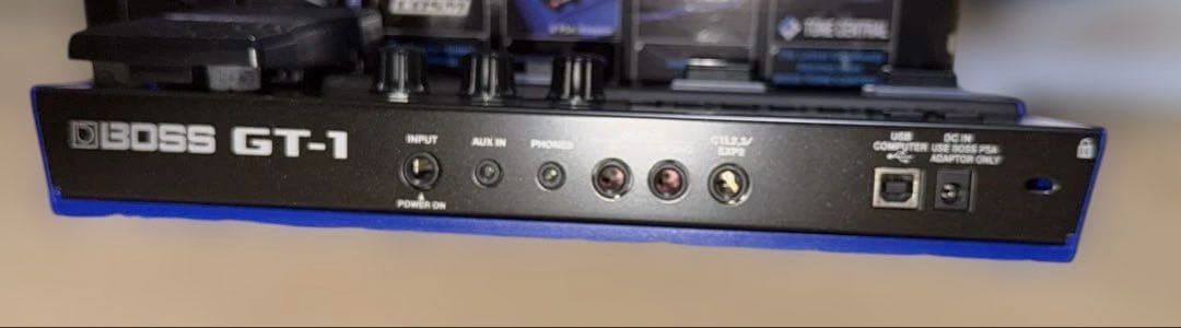 BOSS GT-1 マルチエフェクター　 ACアダプター　教科書