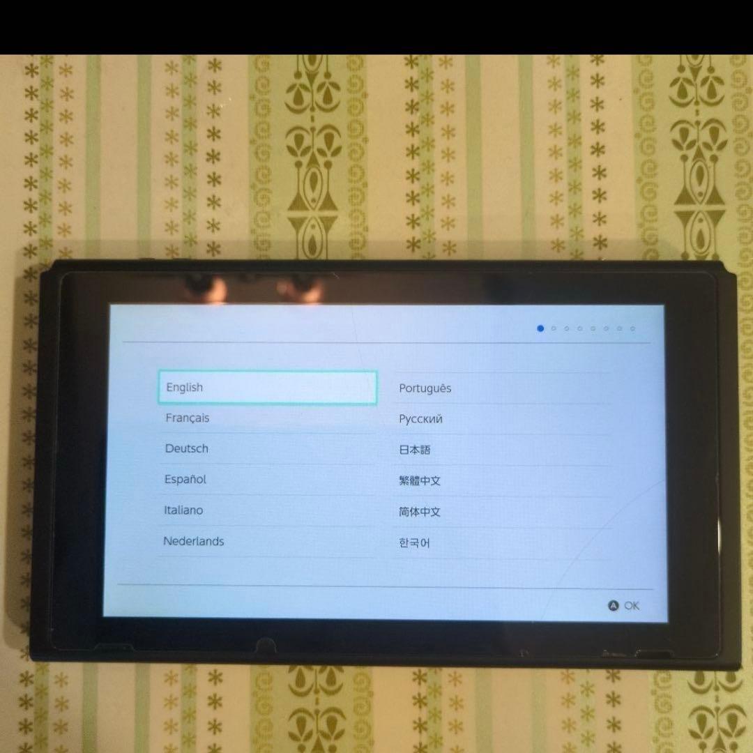 Nintendo Switch 本体 純正コントローラー、箱付き