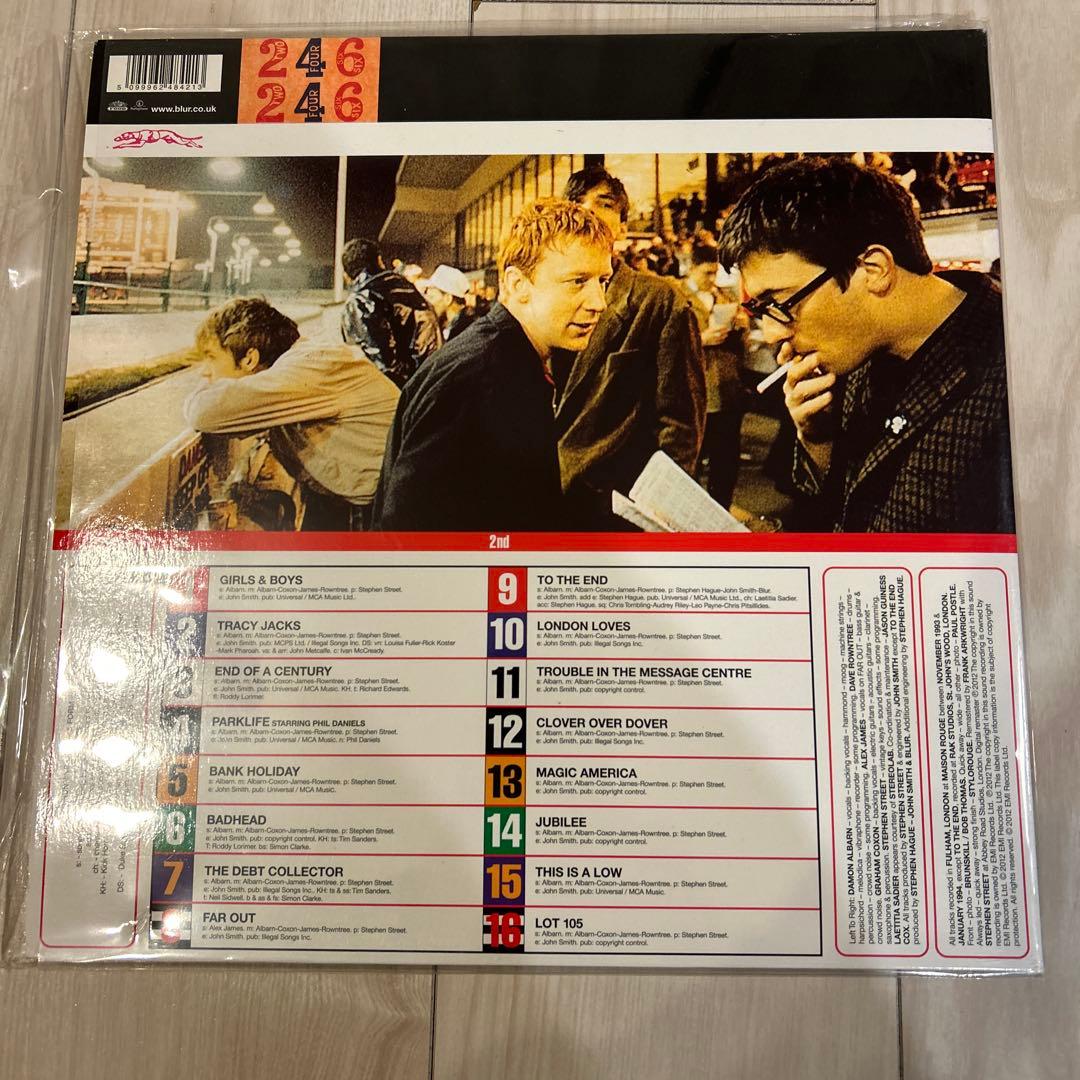blur PARKLIFE ブラックレコード