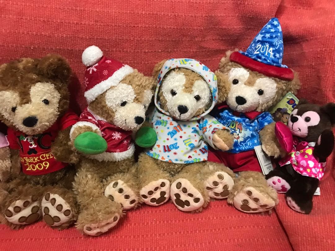 WDW限定　ダッフィ  まとめて11個　白タグ