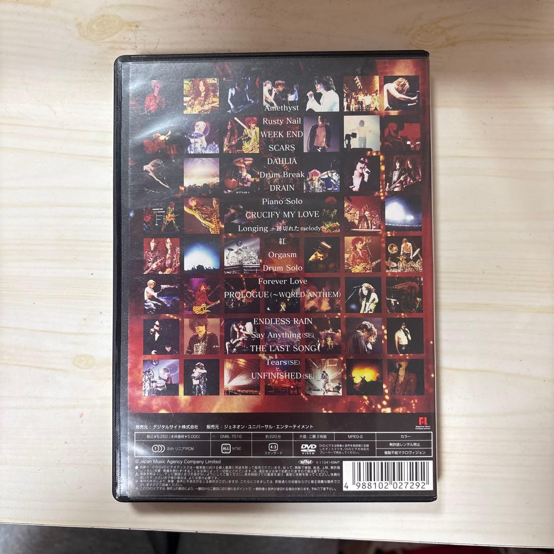 The Last Live 完全版 DVD 1997年東京ドーム