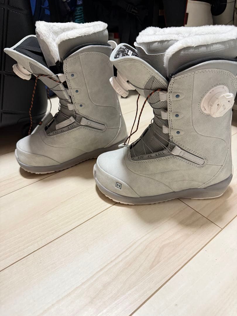 CROWN BOA スノーボードブーツ 23.5cm グレー
