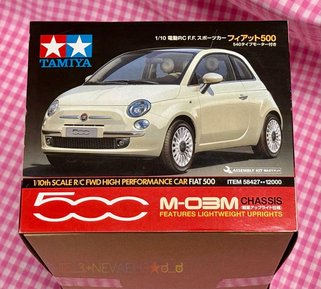 限定値下げ中★ラスト1台◆未開封★タミヤ★フィアット500◆M-03Mシャーシ