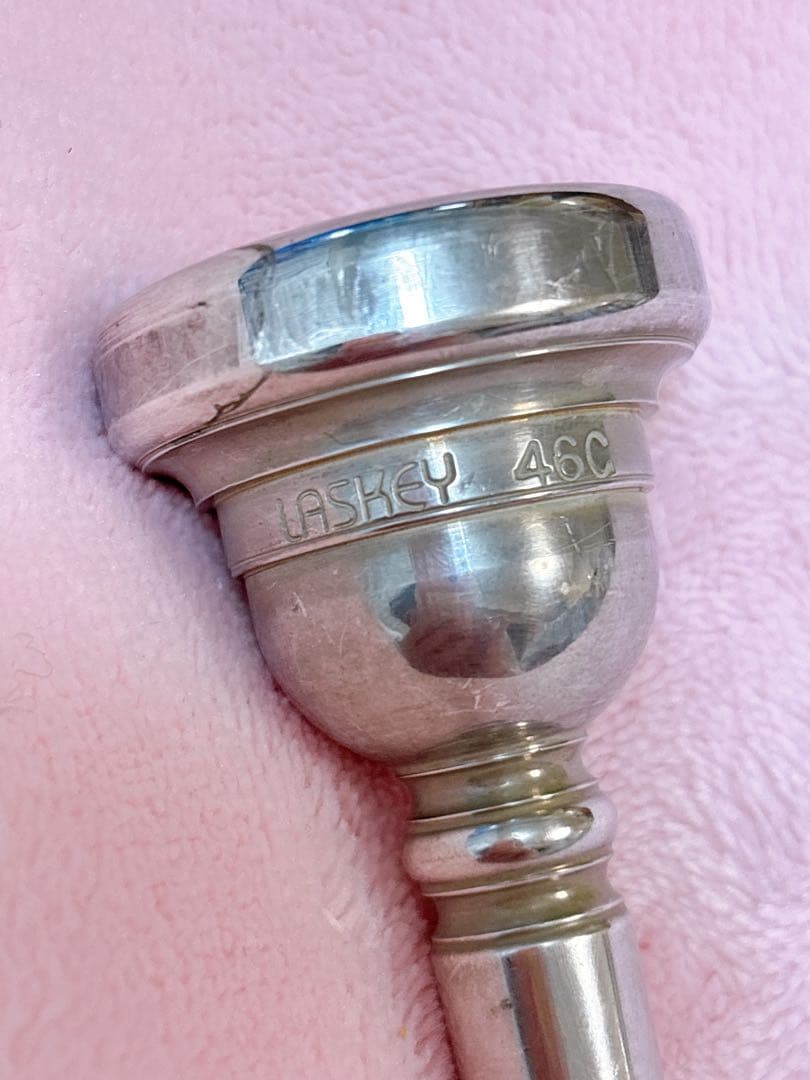 Laskey 46C トロンボーンマウスピース