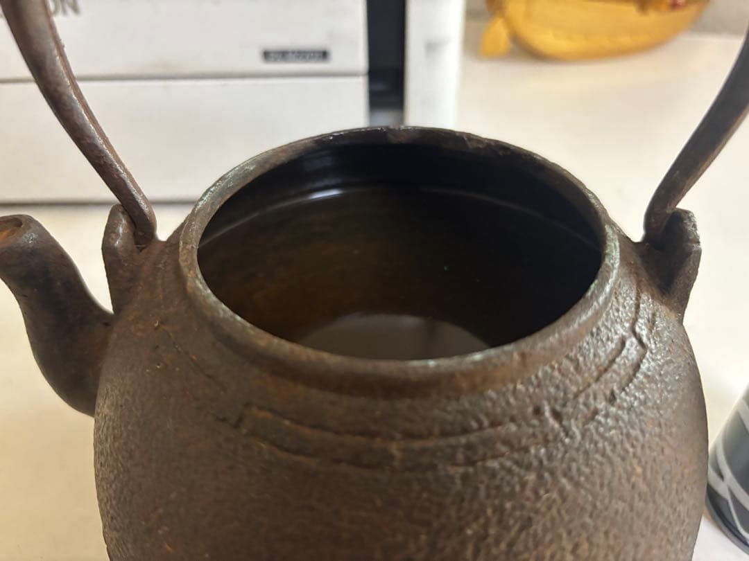 龍文堂造 鉄瓶　水漏れ無し　亀文堂 光玉堂 安之介 秦蔵六
