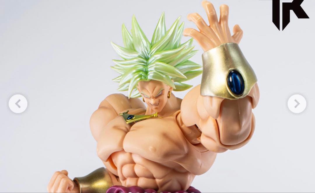 ブロリー カスタムヘッドパーツセット+ブロリー 素体　ドラゴンボール