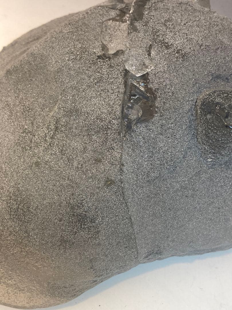 鯉江良二 作 「MASK」ガラス作品 共箱 希少作品 キズあり