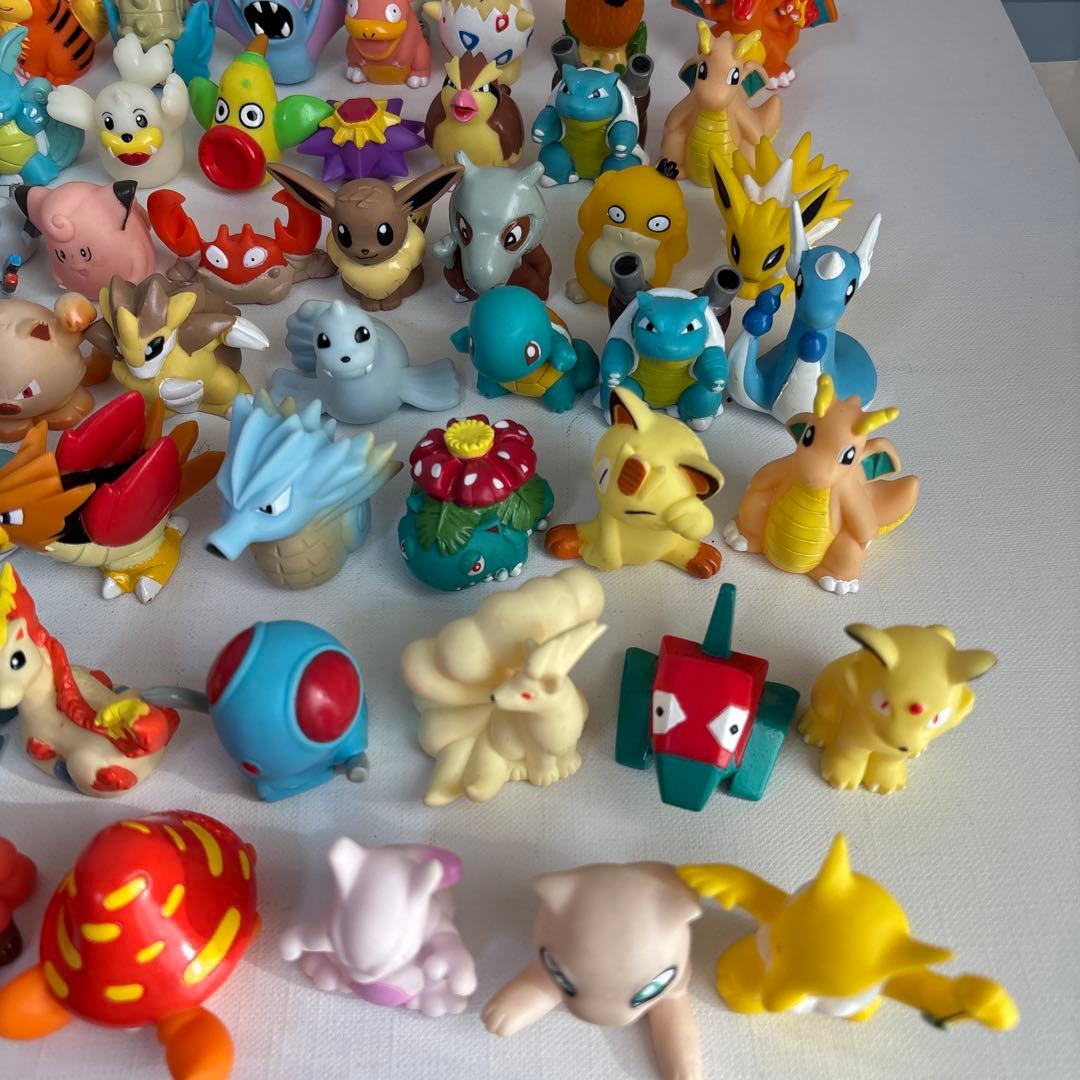 ポケモン　ポケットモンスター　初代　当時物　指人形 80体