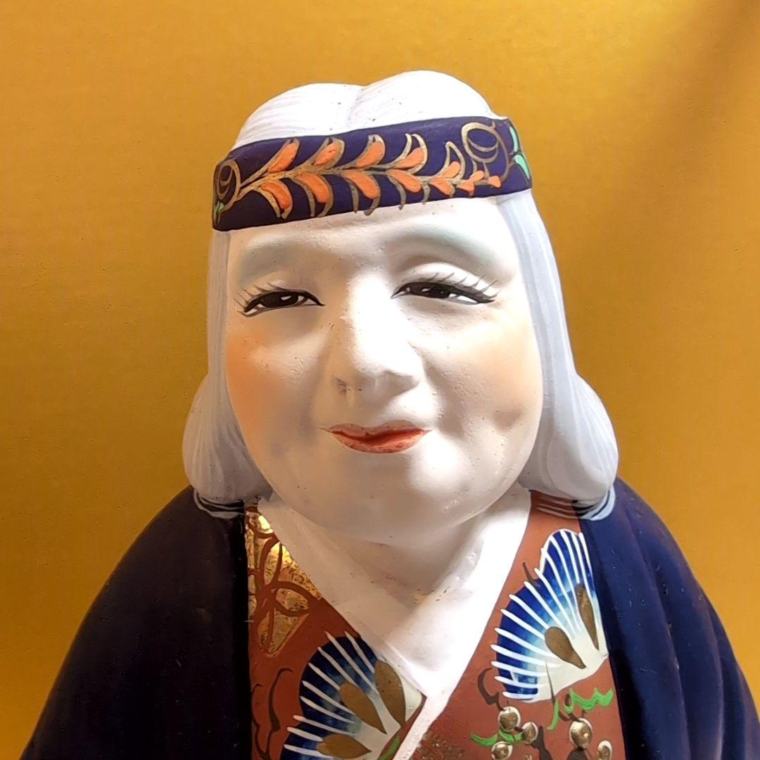 お祝い記念に✦おじいさん・おばあさん✦日本の陶器置物