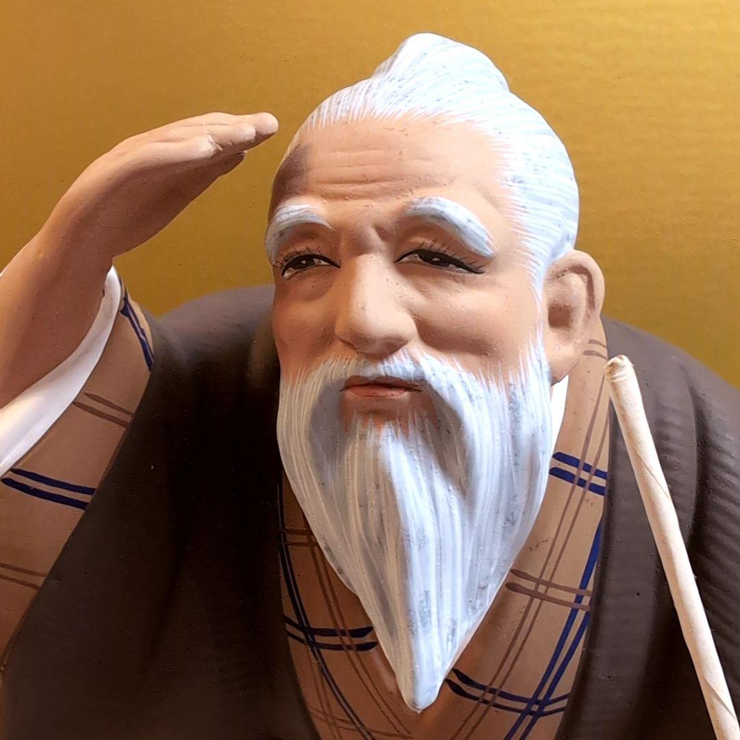 お祝い記念に✦おじいさん・おばあさん✦日本の陶器置物