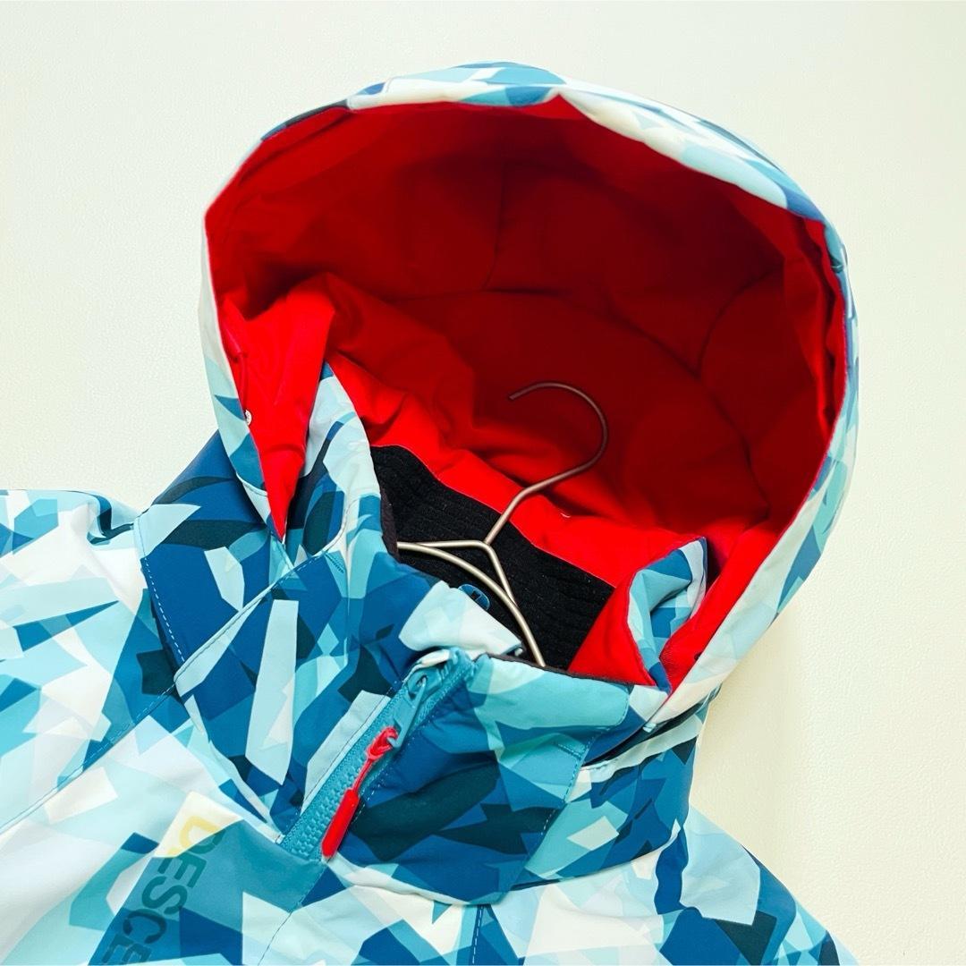 6643 デサント　ジャケット　スキーウェア　S.I.O 中綿入り　総柄