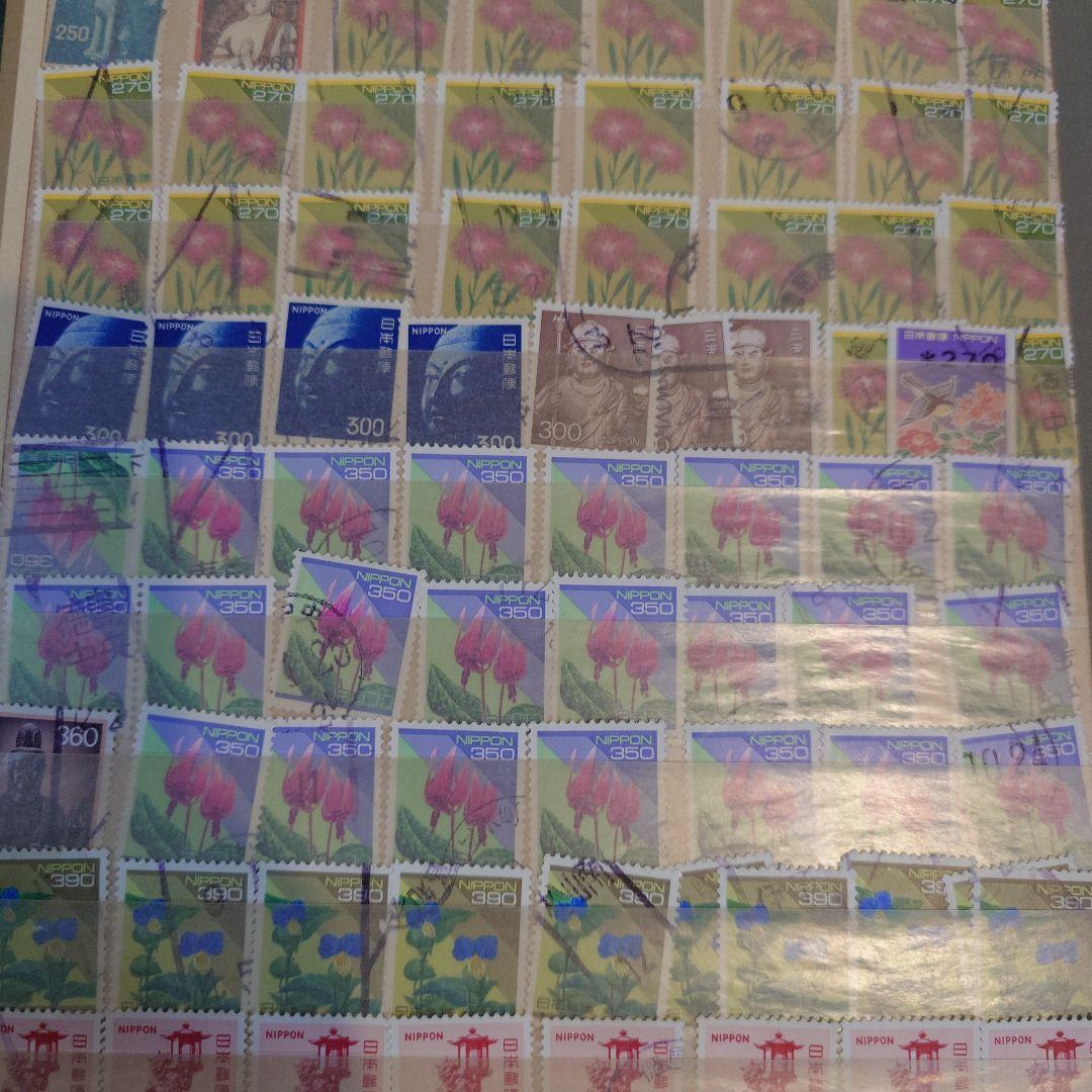 日本 使用済切手 花デザイン多数 80枚まとめ売り　ページ8