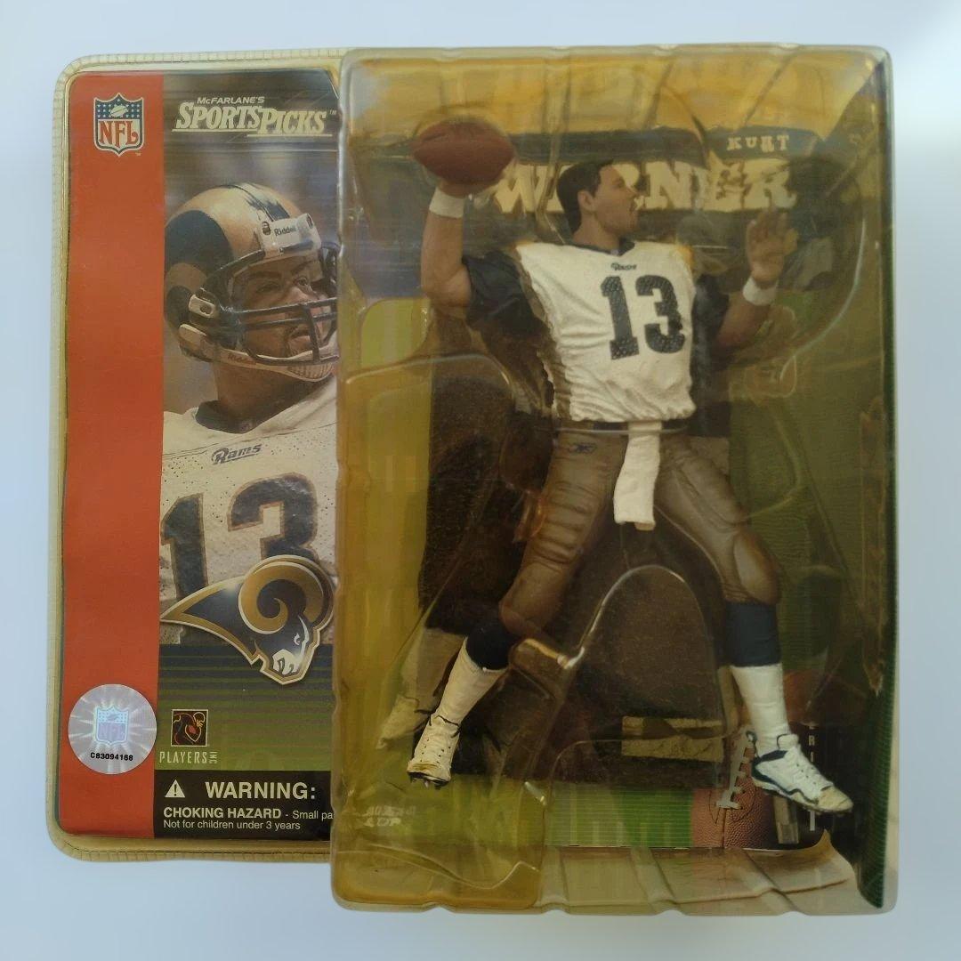 (No Helmet)マクファーレンNFL カート・ワーナー フィギュア