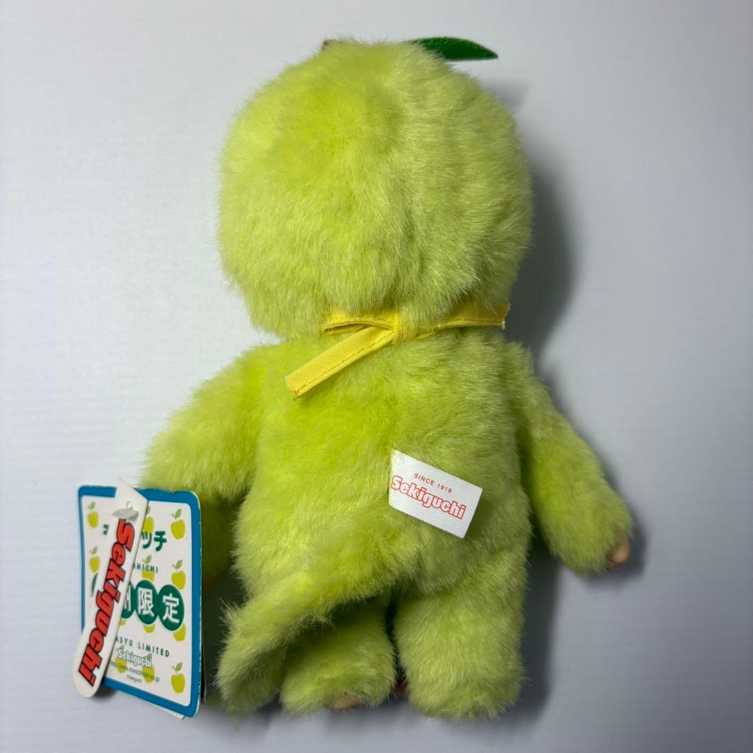 信州限定 青りんご モンチッチ monchhichi Sサイズ 1677