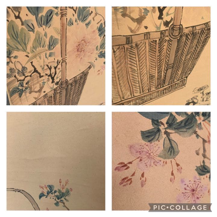 野口 小蘋　野口小蘋　四君子 紙本墨画淡彩 掛軸 玉山女史 絵画