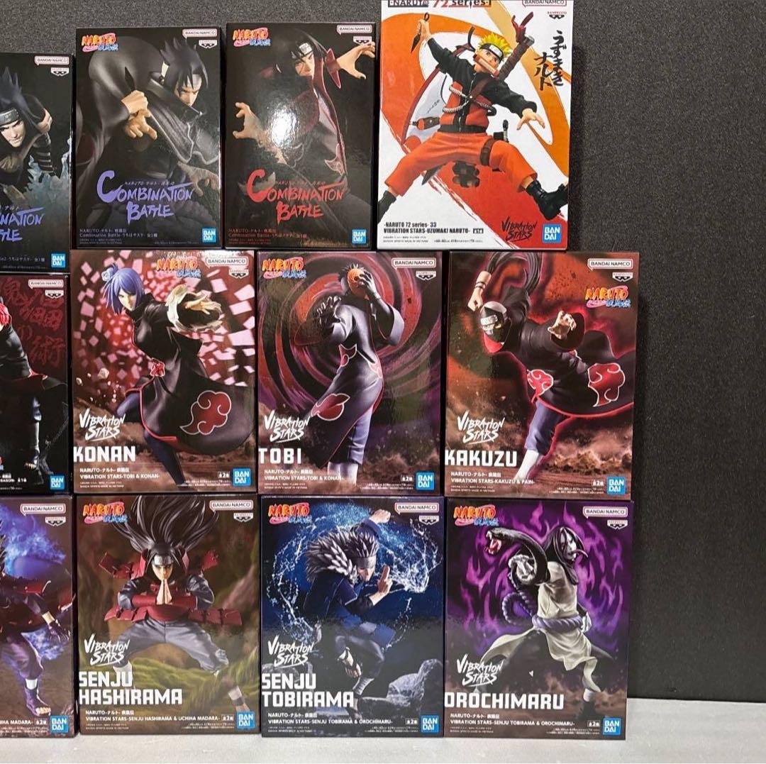 NARUTO 　暁　トビ　小南　サソリ他　イタチ　サスケ　千手扉間　千手柱間　他