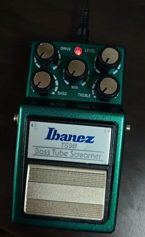 トシナIbanez TS9B Tube Screamer Bass