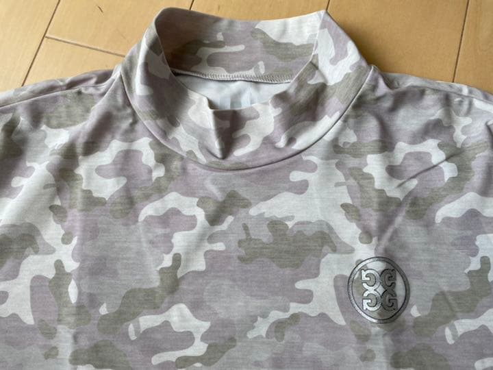 【G/FORE】カモフラ モックネックシャツ