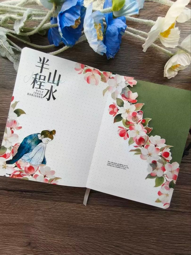 娜娜工坊《彤云》海外マスキングテープ マステ 【2718】