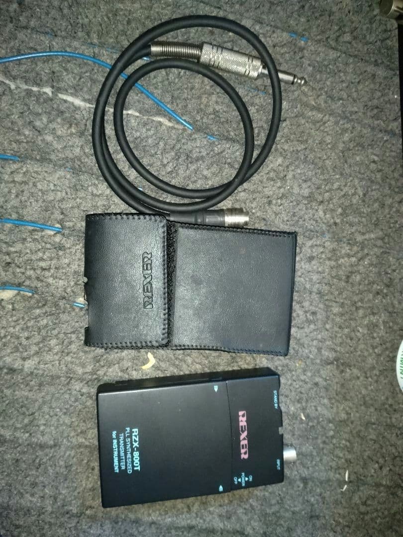 REXER ギター ワイヤレスシステム RZR-800D RZX-800T日本製