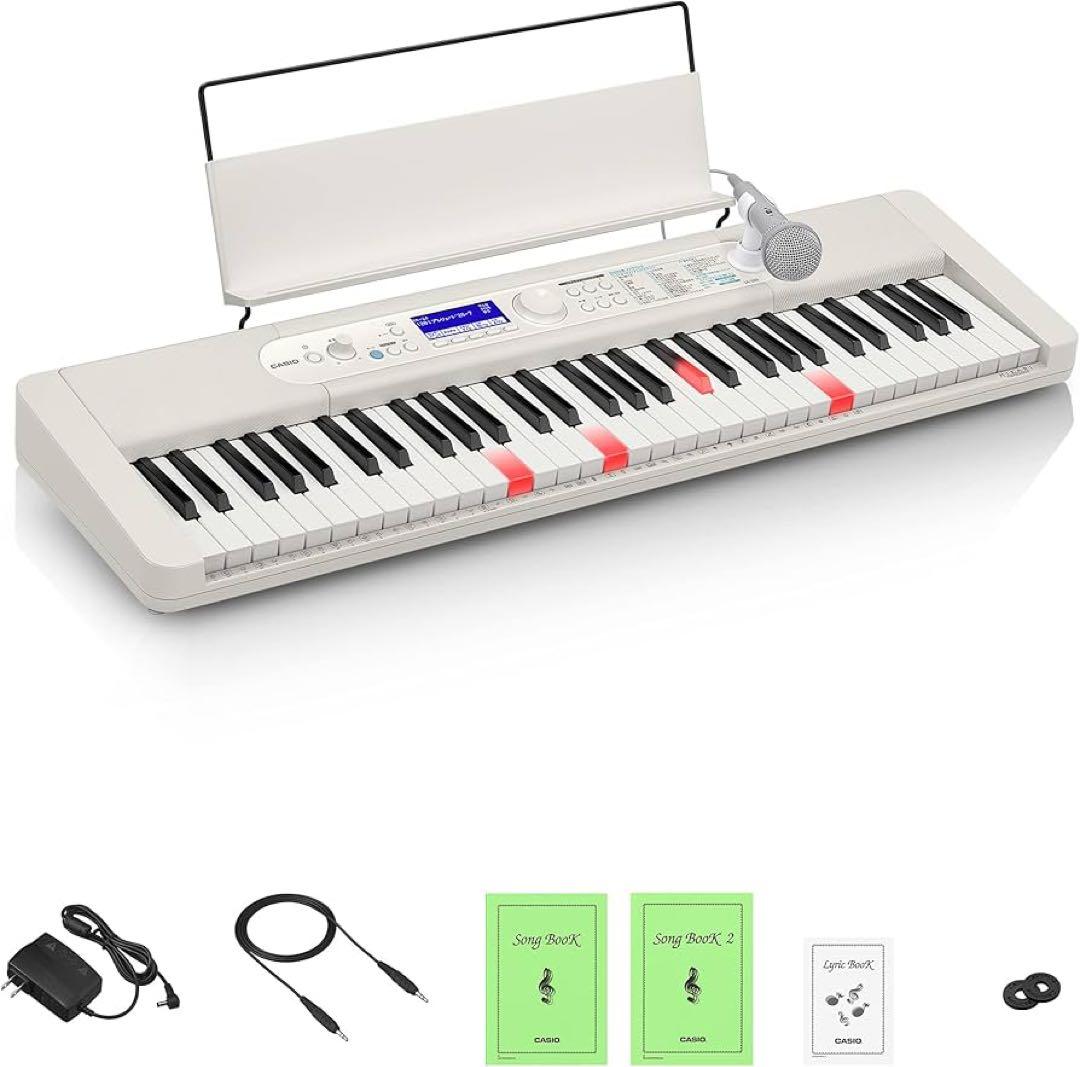 【新品】カシオトーン 電子ピアノ LK-520 光ナビゲーション キーボード