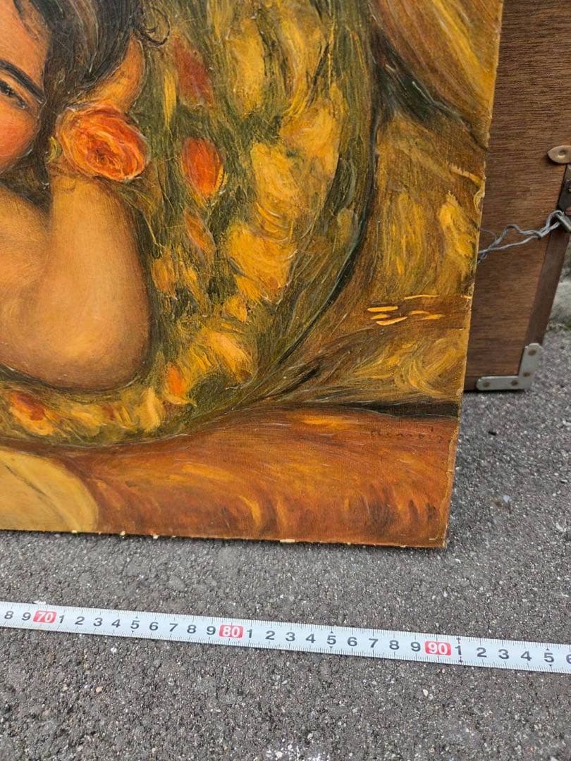 人物画 横たわる裸婦