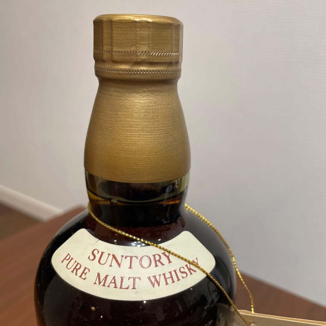 サントリーピュアモルトウイスキー　山崎　特級　向獅子　4516 箱付き　未開封