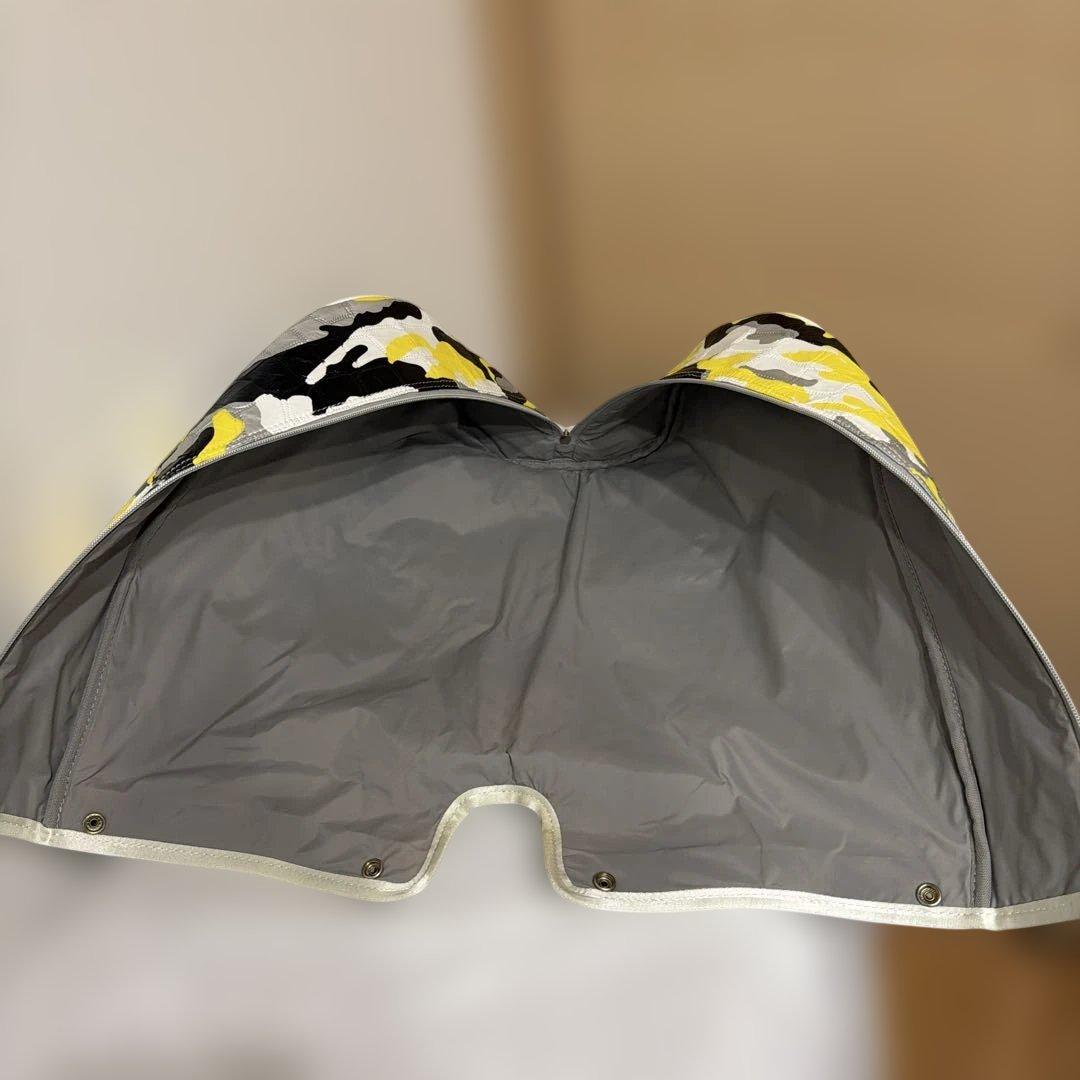 キャディバッグOUUL（オウル）ウェイカートバッグ（イエロー×ブラック）