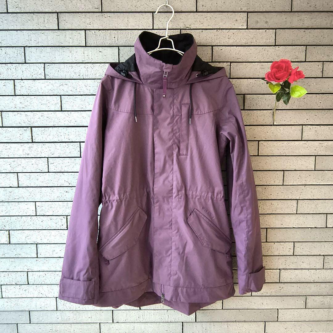 ♠【バートン】✨美品　スノボードジャケット　スキー　パープル　M