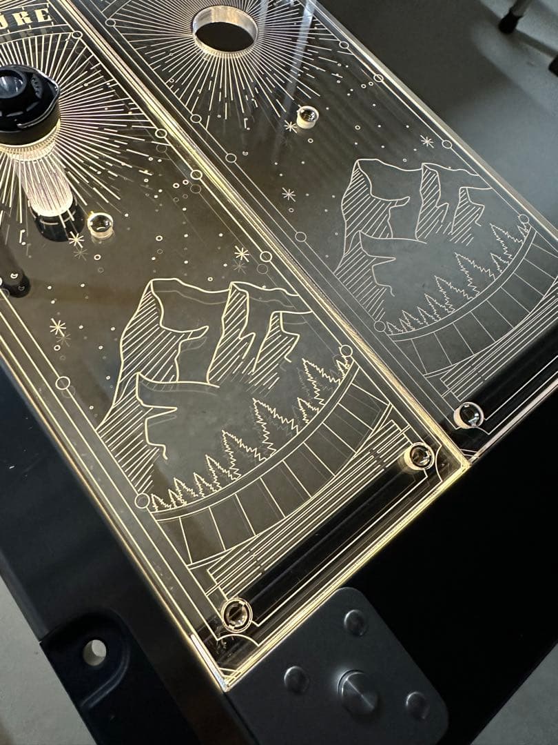 スノーピーク IGT 対応 アクリル天板 0.5ユニット 2枚セット ケース付2