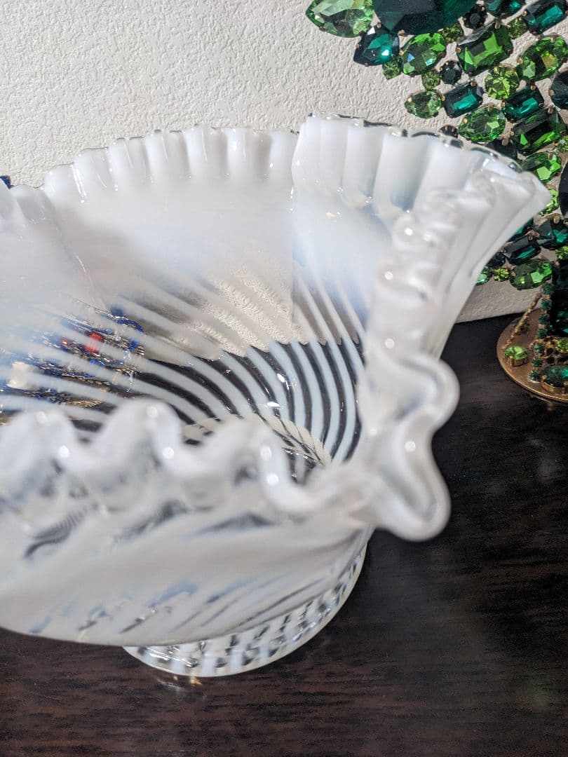 フェントン　スワール　フレンチオパルセント　ラージフリルボウル　お値下げ中