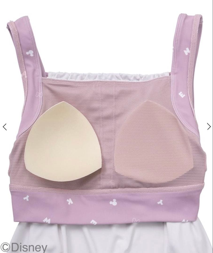 【SUKALA】Mサイズ完売品　ディズニーレイヤードタンク＆レギンスセット ラバ