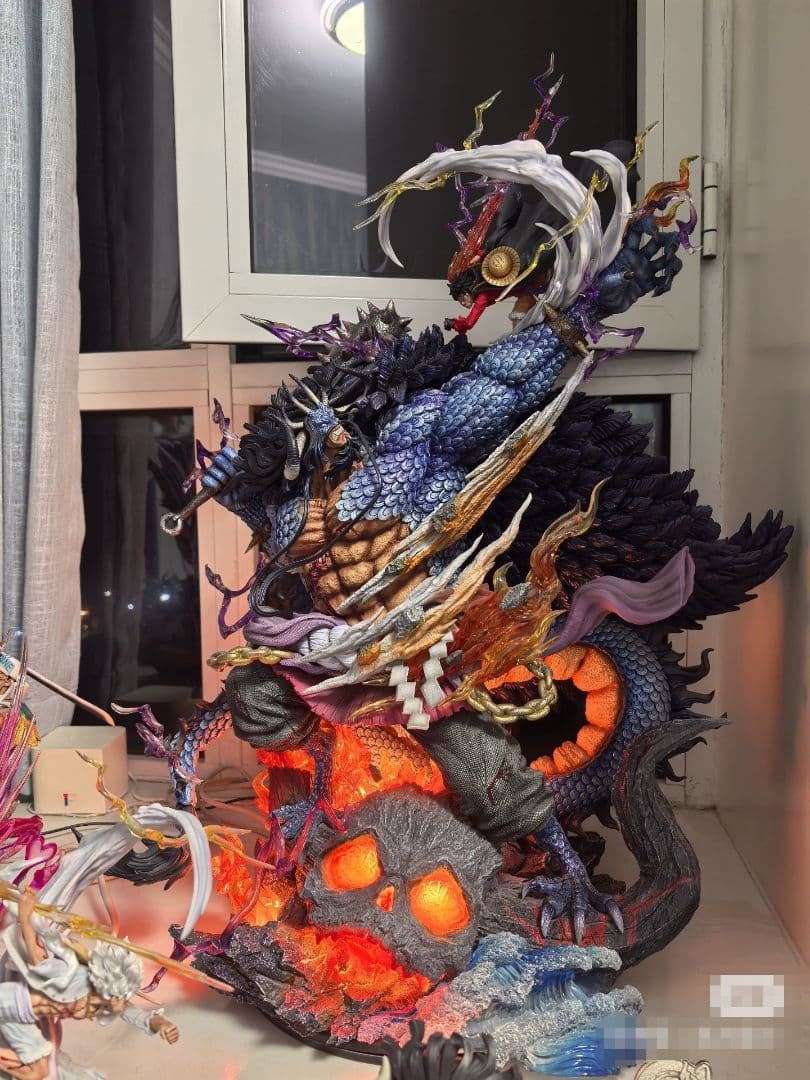 ワンピース カイドウ VS ルフィ ガレージキット スタチュー フィギュア