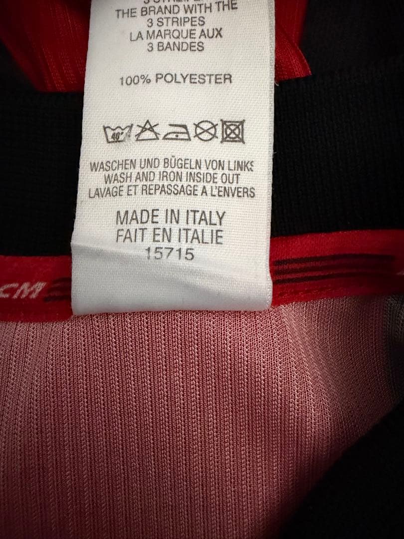 希少品 ACミラン ユニフォーム ボバン 10 アディダス イタリア製