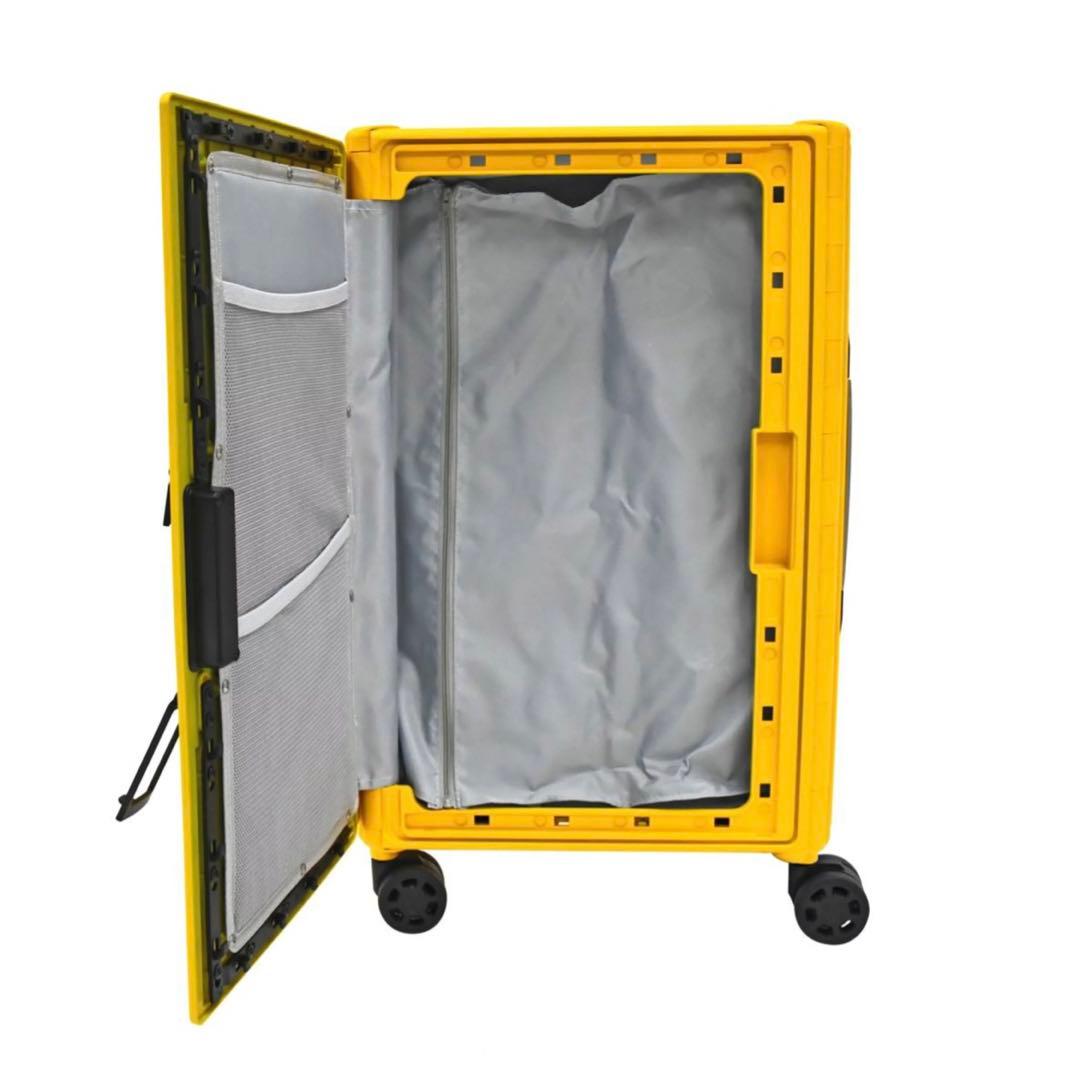 エヴァンゲリオンAT.FIELDコラボバージョン折り畳みキャリーケース　イエロー