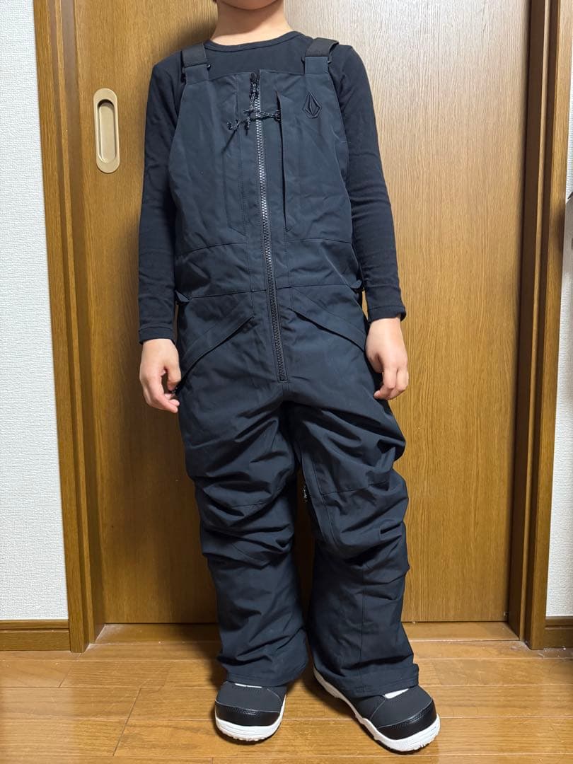 VOLCOM 子ども用 スノーボードウェア ビブパンツ　6y