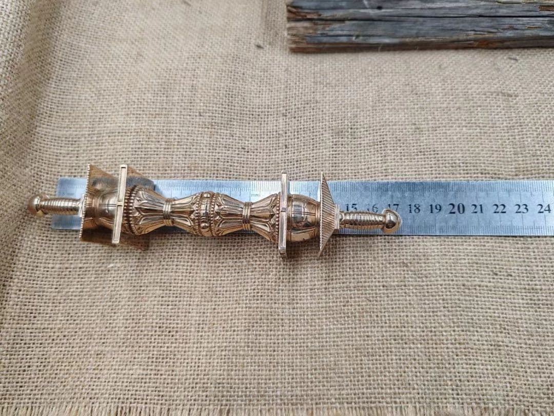 【修縁堂】法具 塔杵 金剛杵 仏教法具 真言宗 法器vajra17CM