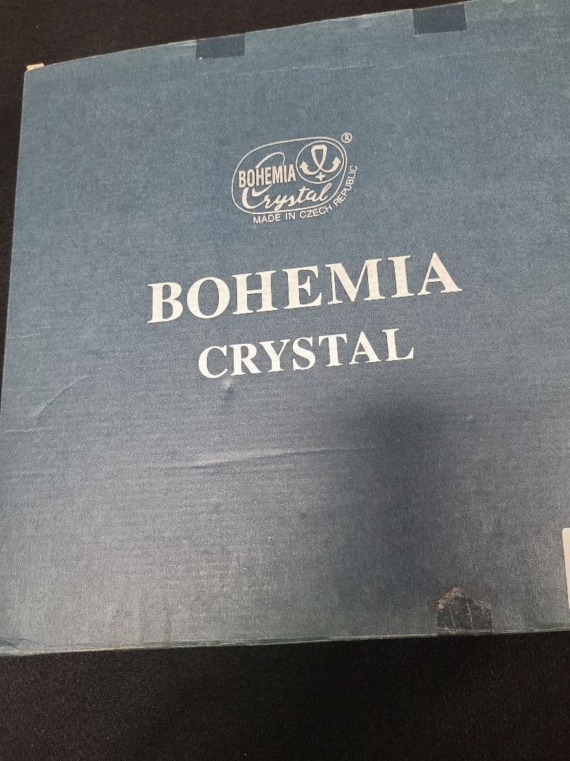 BOHEMIA Crystal 500pk 24%pbo　角皿プレート
