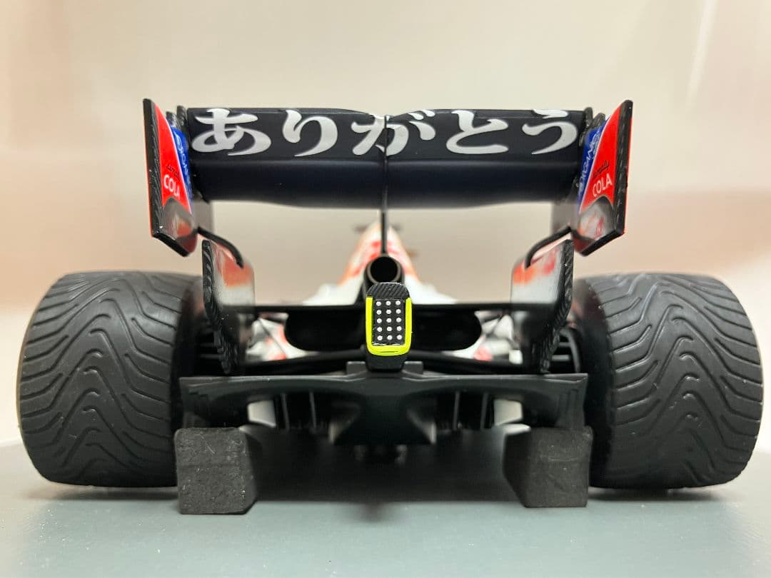 O⑭ 1/18 スパーク製 レッドブルRB16BトルコGP ありがとうカラー