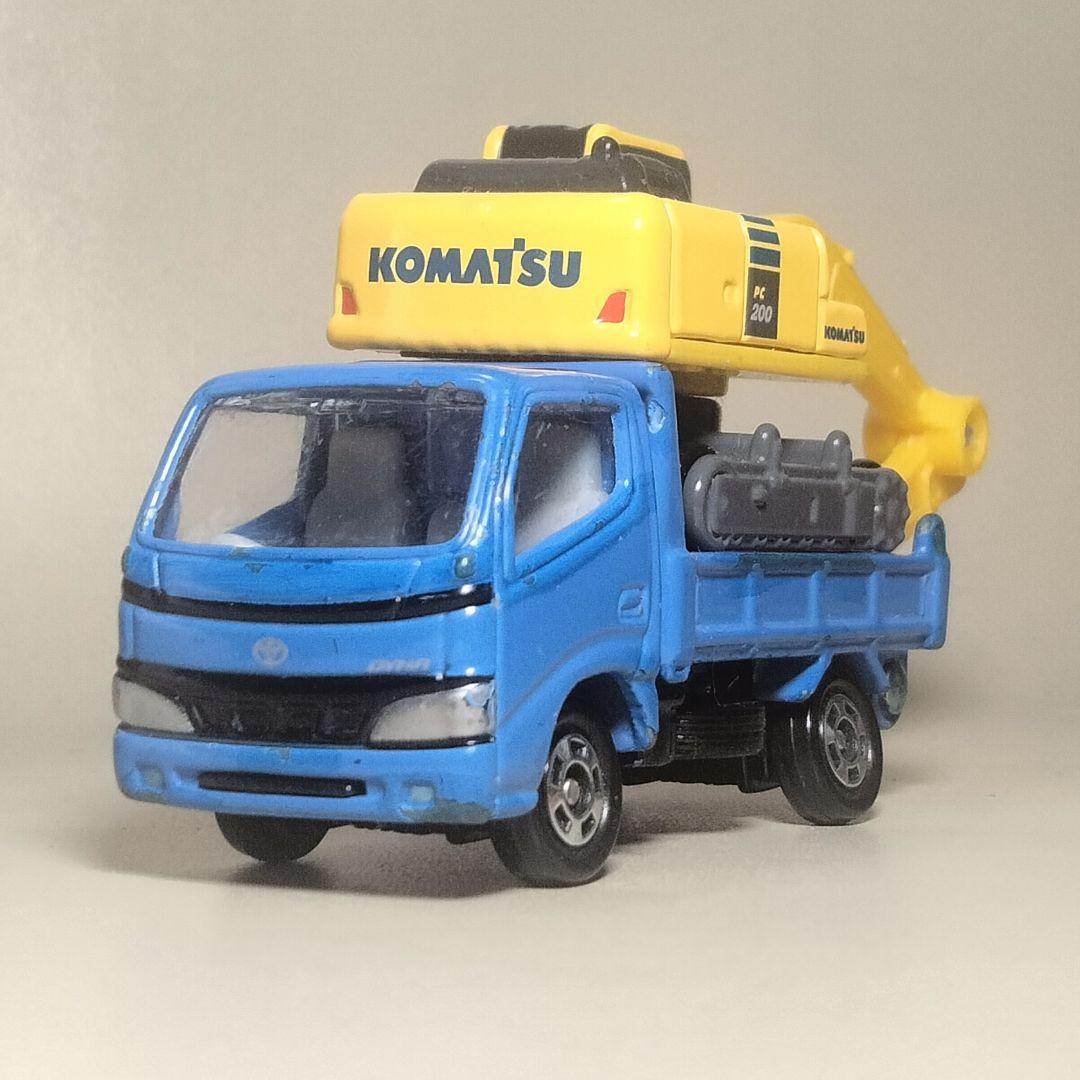 ★商談中★　6244 重機積載 塗装修復トミカ トヨタダイナ ダンプトラック