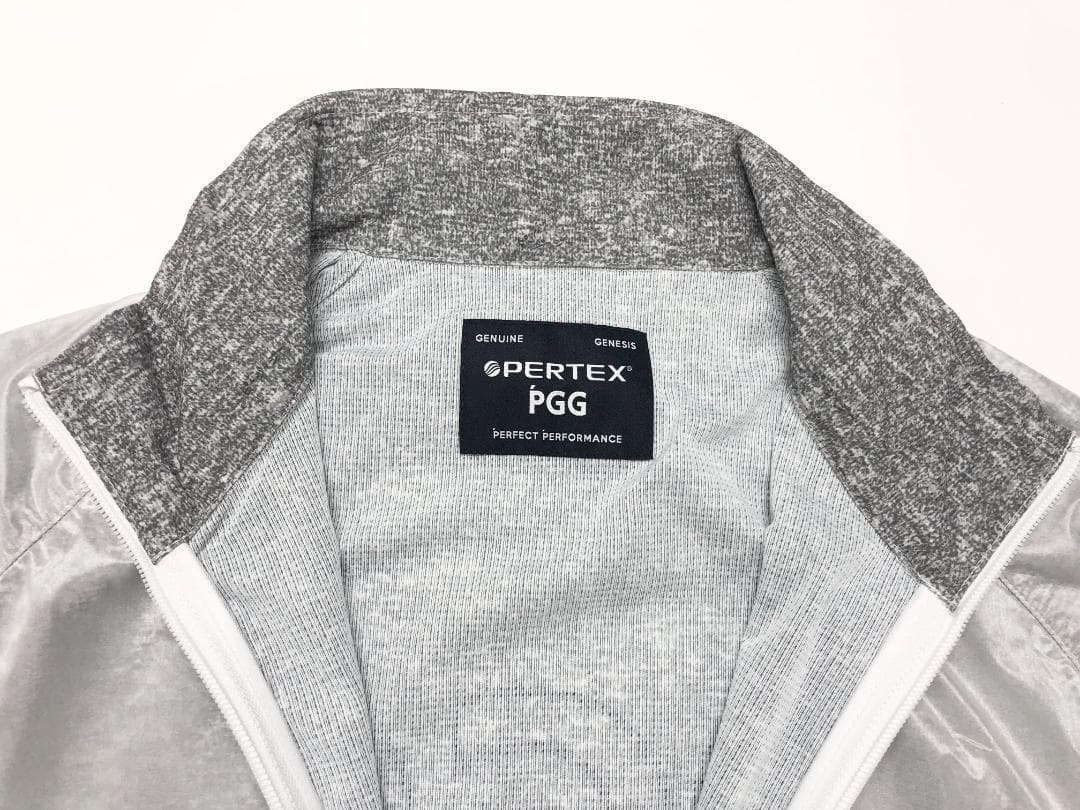 ○専用★新品 PGG パーリーゲイツ パーテックス セットアップ グレー L